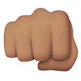 Oncoming Fist: Medium Skin Tone on Apple iOS 13.3