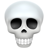 Skull on Apple iOS 13.3