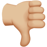 Thumbs Down: Medium-Light Skin Tone on Apple iOS 13.3