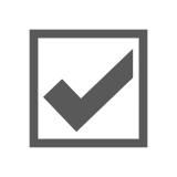 Check Box with Check on Docomo 2013