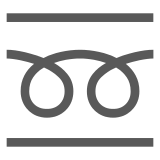 Double Curly Loop on Docomo 2013