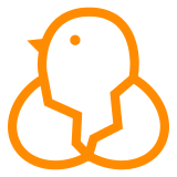 Hatching Chick on Docomo 2013