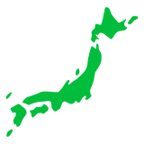 Map of Japan on Docomo 2013