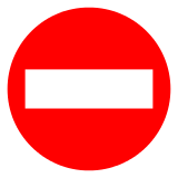 No Entry on Docomo 2013