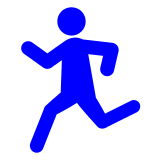 Person Running on Docomo 2013