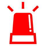 Police Car Light on Docomo 2013