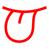 Tongue on Docomo 2013