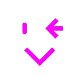 Winking Face on Docomo 2013