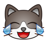 Cat with Tears of Joy on emojidex 1.0.34