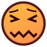 Confounded Face on emojidex 1.0.34