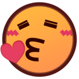 Face Blowing a Kiss on emojidex 1.0.34