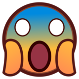 Face Screaming in Fear on emojidex 1.0.34