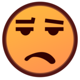 Frowning Face with Open Mouth on emojidex 1.0.34