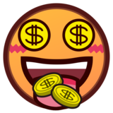 Money-Mouth Face on emojidex 1.0.34