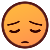 Pensive Face on emojidex 1.0.34