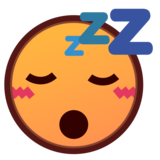 Sleeping Face on emojidex 1.0.34