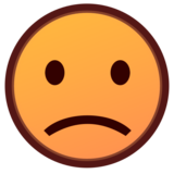 Slightly Frowning Face on emojidex 1.0.34