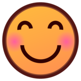 Smiling Face with Smiling Eyes on emojidex 1.0.34