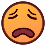 Weary Face on emojidex 1.0.34