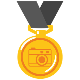 1st place medal and camera
