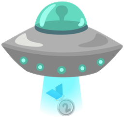 2nd place medal and flying saucer