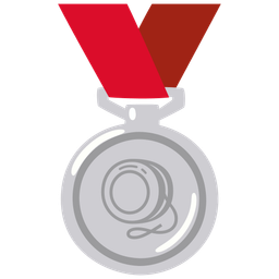 2nd place medal and yo-yo