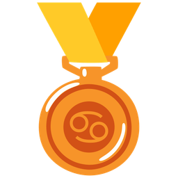 3rd place medal and Cancer