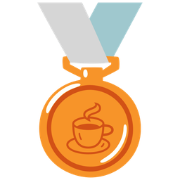 3rd place medal and hot beverage