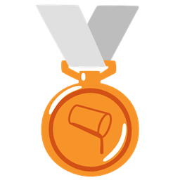 3rd place medal and pouring liquid