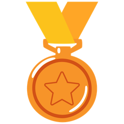 3rd place medal and star