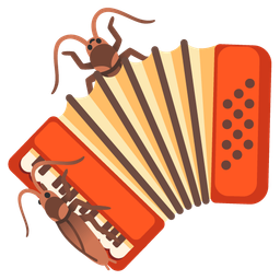 Accordion and Cockroach
