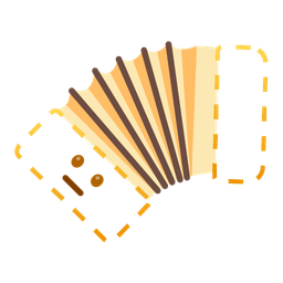 Accordion and Dotted line face