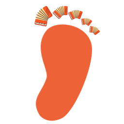 Accordion and Footprints