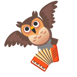Accordion and Owl