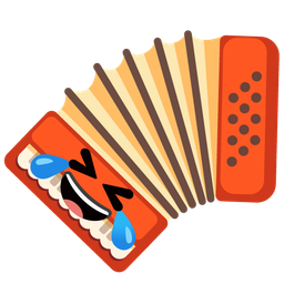 Accordion and Rolling on the floor laughing