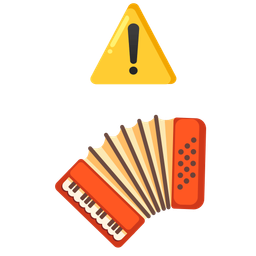 Accordion and Warning