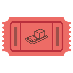 admission tickets and butter