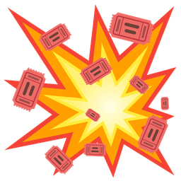 admission tickets and collision