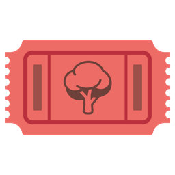 admission tickets and deciduous tree