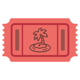 admission tickets and desert island