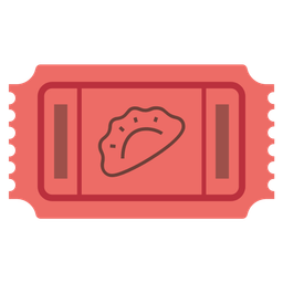 admission tickets and dumpling