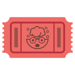 admission tickets and exploding head