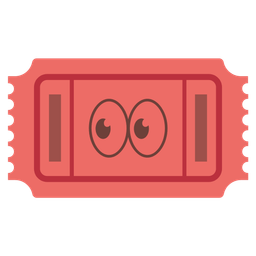 admission tickets and eyes