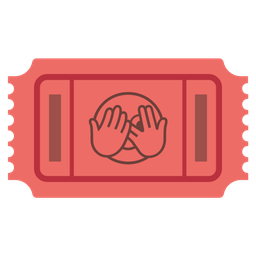 Admission tickets and Face with peeking eye