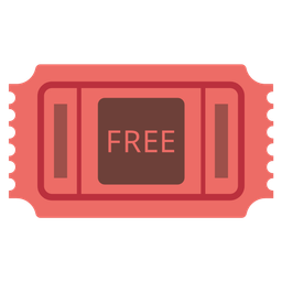 admission tickets and FREE button
