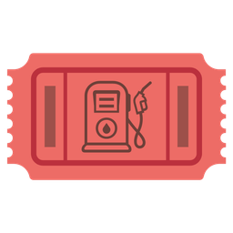 admission tickets and fuel pump