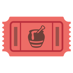 admission tickets and honey pot