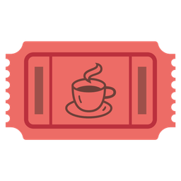 admission tickets and hot beverage