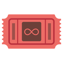 admission tickets and infinity