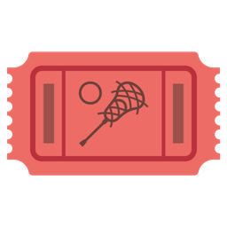 admission tickets and lacrosse